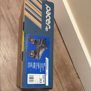 Pacer Charger Black Roller Skates